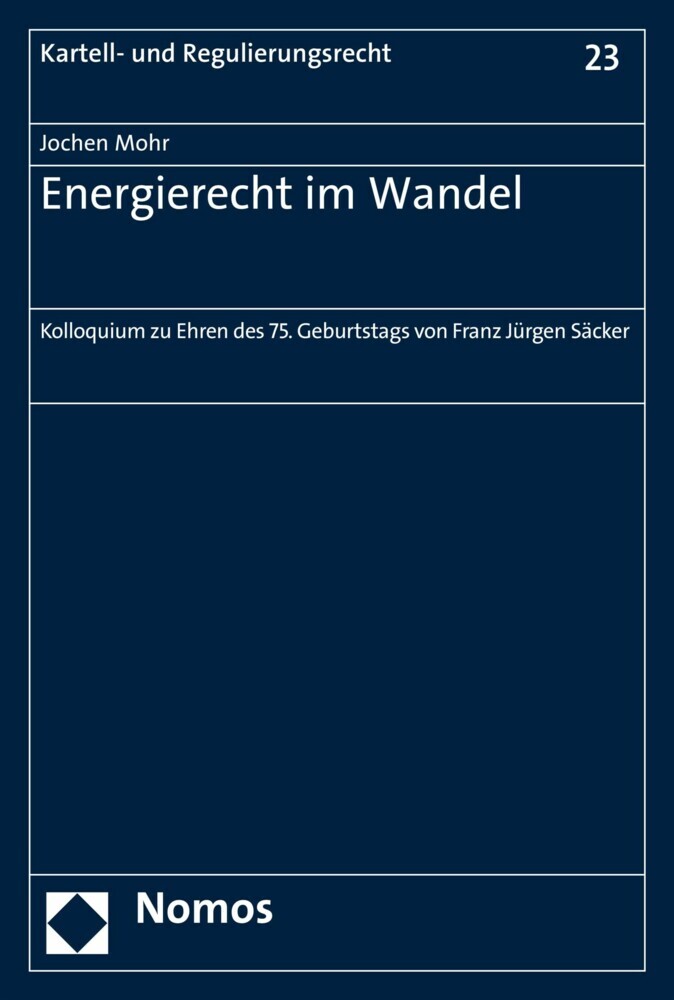 Energierecht im Wandel main product photo