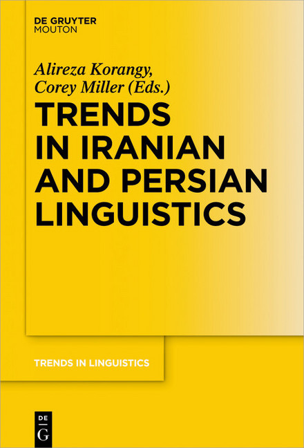 Trends in Iranian and Persian Linguistics main product photo