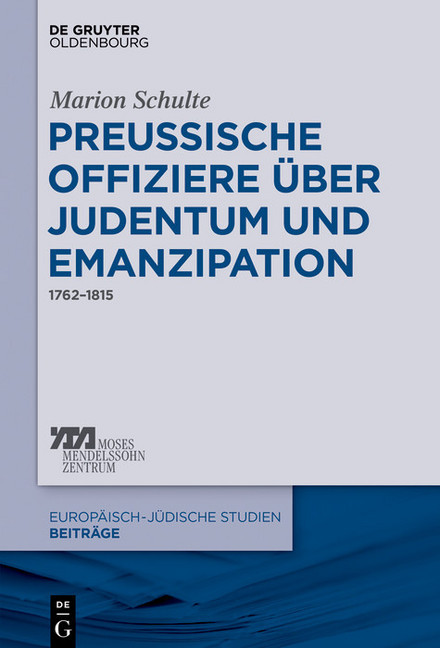 Preussische Offiziere über Judentum und Emanzipation main product photo
