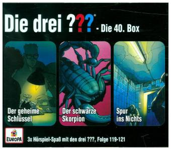 Die drei ??? - Die 40. Box. Box.40, 3 Audio-CDs