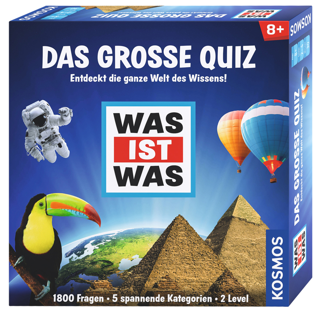 WAS IST WAS Das große Quiz (Kinderspiel) main product photo