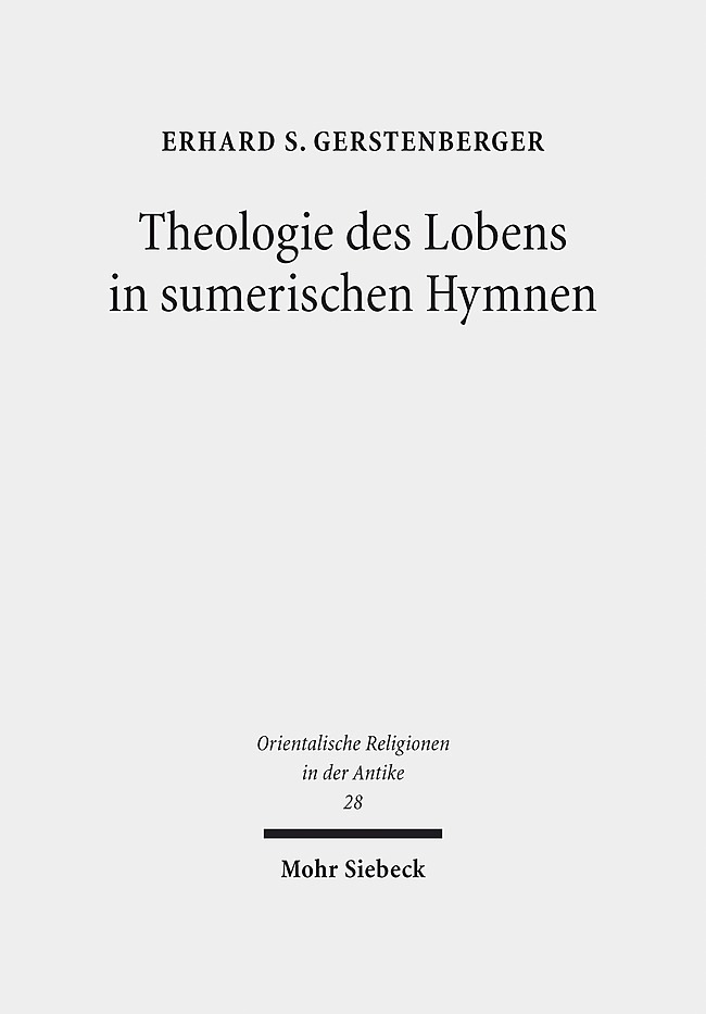 Theologie des Lobens in sumerischen Hymnen main product photo