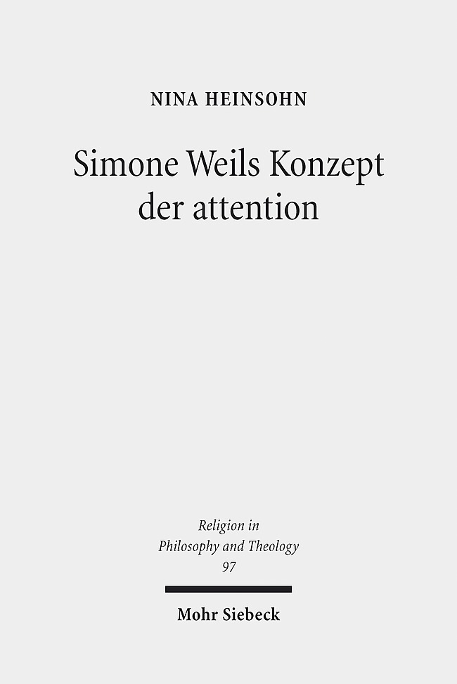 Simone Weils Konzept der attention main product photo