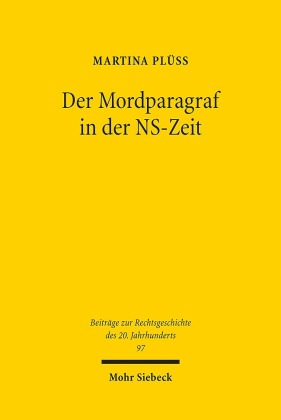 Der Mordparagraf in der NS-Zeit