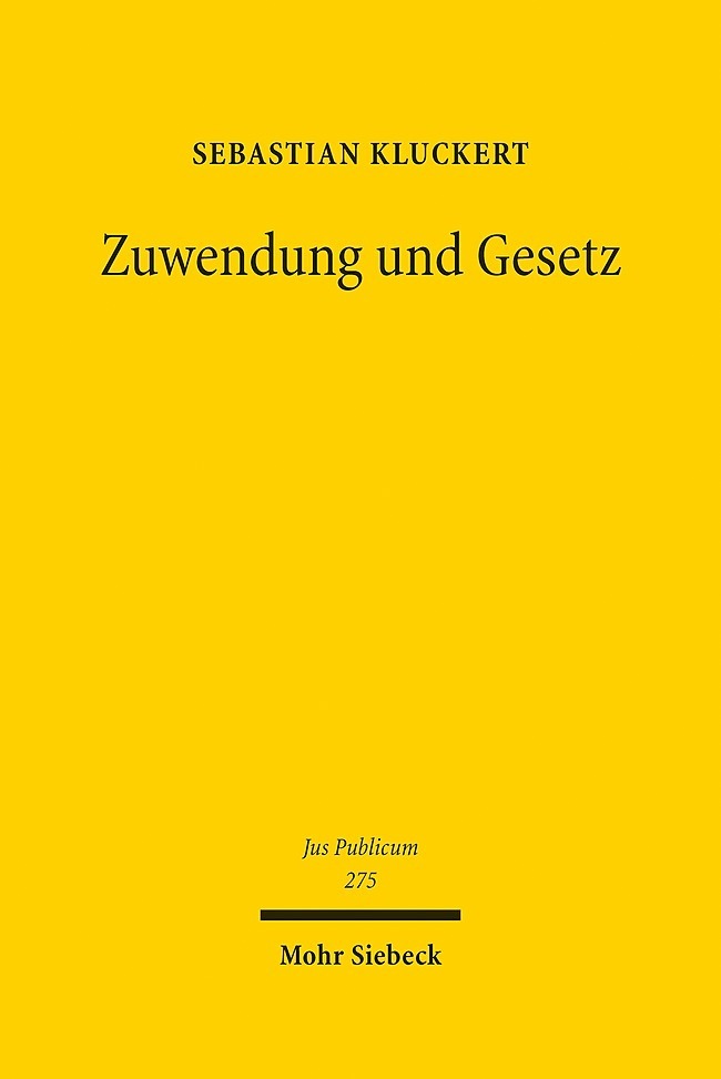 Zuwendung und Gesetz main product photo