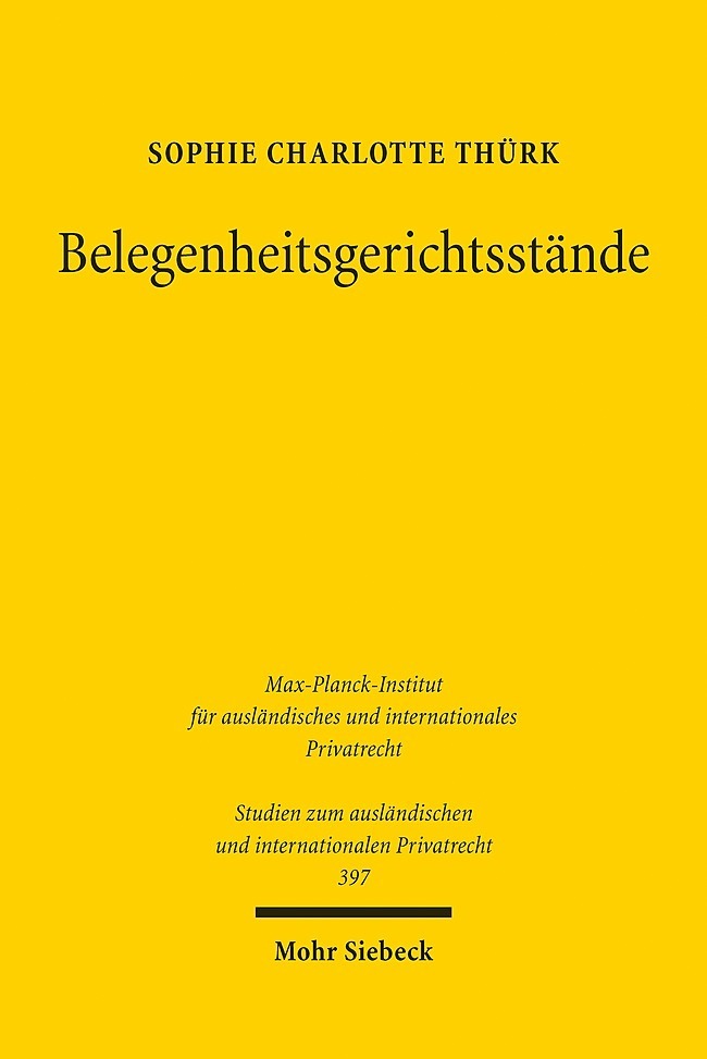 Belegenheitsgerichtsstände main product photo