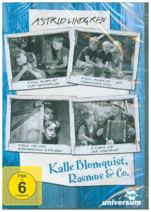 Astrid Lindgren - Kalle Blomquist & Rasmus, 2 DVD