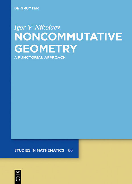 Noncommutative Geometry main product photo