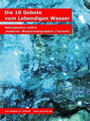 Die 10 Gebote vom Lebendigen Wasser