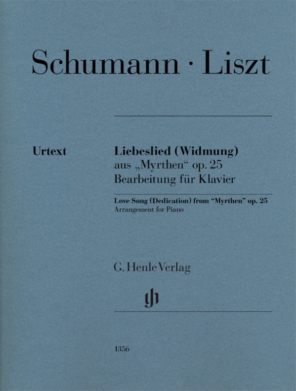 Franz Liszt - Liebeslied (Widmung) aus "Myrthen" op. 25 main product photo