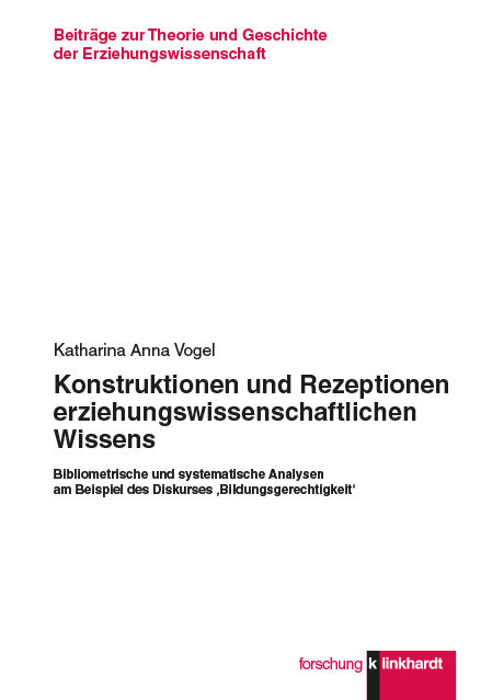 Konstruktionen und Rezeptionen erziehungswissenschaftlichen Wissens main product photo