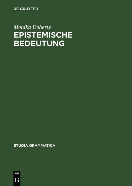 Epistemische Bedeutung main product photo