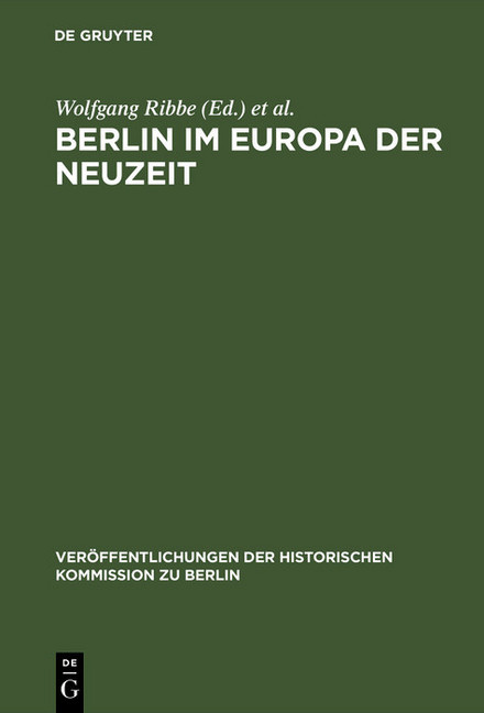 Berlin im Europa der Neuzeit main product photo