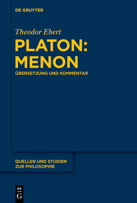 Platon: Menon main product photo