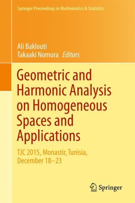 Geometric and Harmonic Analysis on Homogeneous Spaces and Applications main product photo
