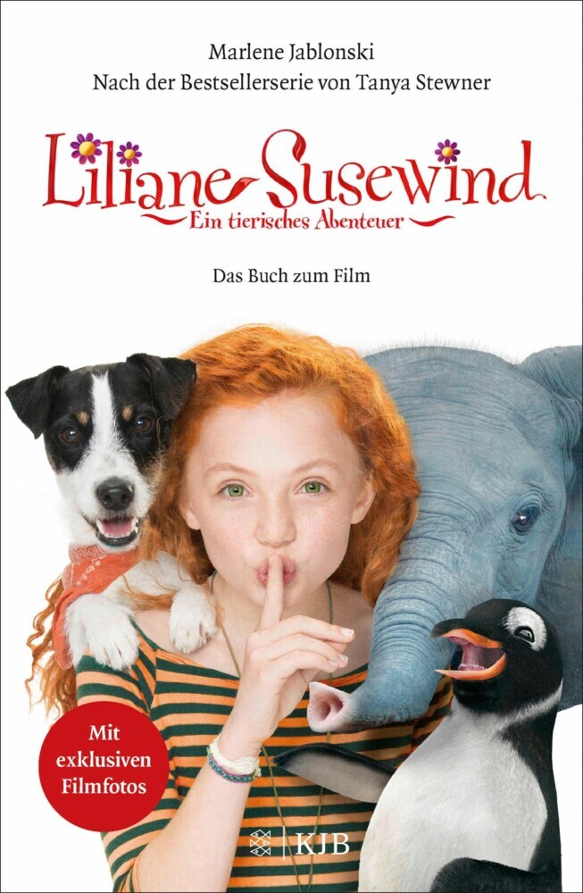 Liliane Susewind: Ein tierisches Abenteuer - Das Buch zum Film main product photo