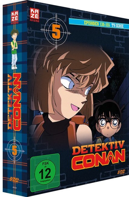 Detektiv Conan - TV-Serie - DVD Box 5 (Episoden 130-155) (5 DVDs) main product photo