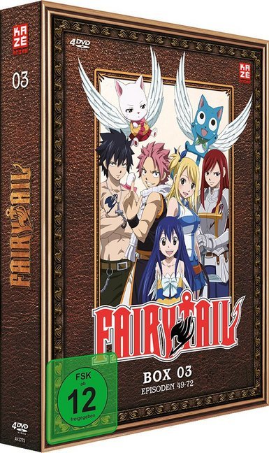 Fairy Tail - TV-Serie - DVD Box 3 (Episoden 49-72) (4 DVDs) main product photo