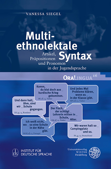 Multiethnolektale Syntax main product photo