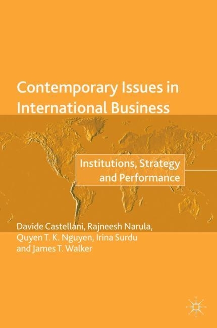 Contemporary Issues in International Business main product photo