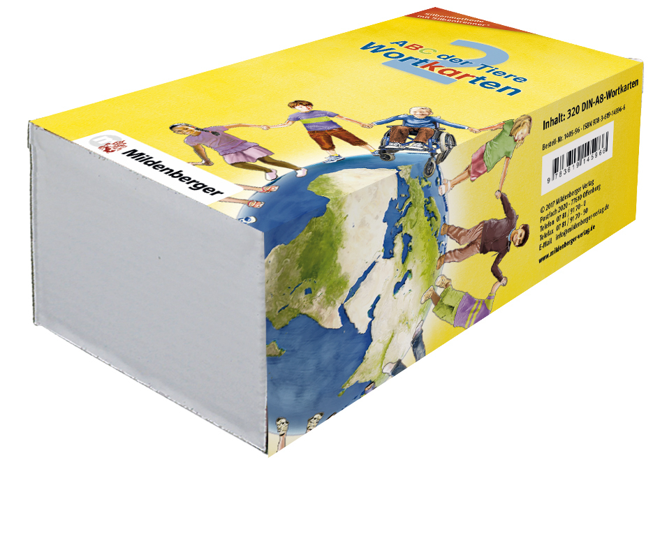 ABC der Tiere 2 - 2. Schuljahr, Wortkarten in 5-Fächer-Lernbox main product photo
