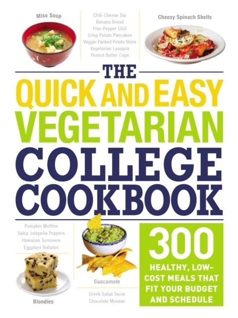 Quick and Easy Vegetarian College Cookbook main product photo