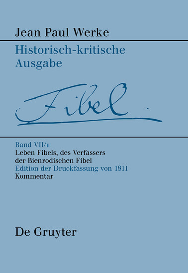 Leben Fibels, des Verfassers der Bienrodischen Fibel, 2 main product photo