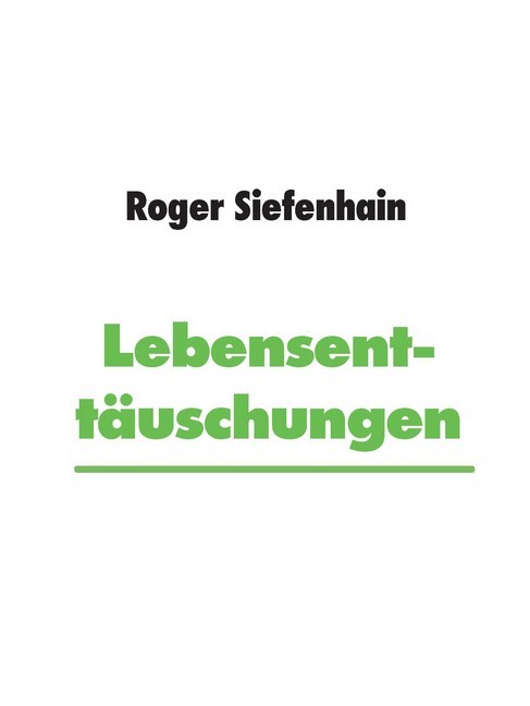 Lebensenttäuschungen main product photo