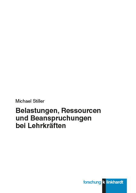 Belastungen, Ressourcen und Beanspruchungen bei Lehrkräften main product photo