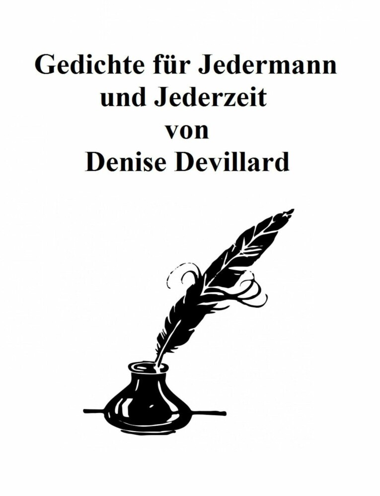 Gedichte für Jedermann und Jederzeit main product photo