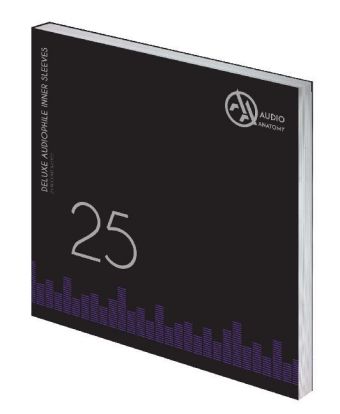 Deluxe Schallplatten Innenhüllen Antistatisch Weiß 90 gr - 25 Stück