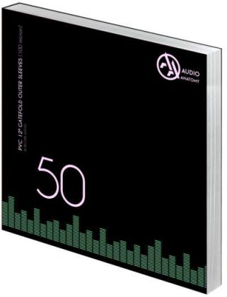 Deluxe Schallplatten Innenhüllen Antistatisch Schwarz 80 gr - 50 Stück