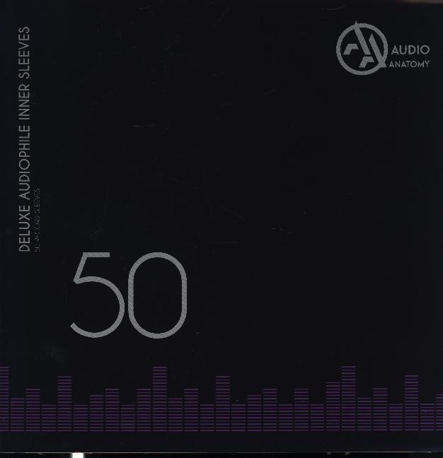 Deluxe Schallplatten Innenhüllen Antistatisch Weiß 90 gr - 50 Stück main product photo