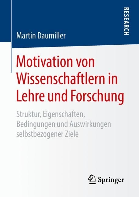Motivation von Wissenschaftlern in Lehre und Forschung main product photo