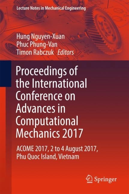 Proceedings of the International Conference on Advances in Computational Mechanics 2017 main product photo