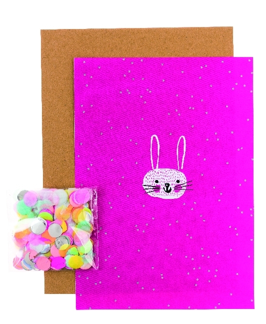 DIY Card, Wonderland, Hasengesicht main product photo