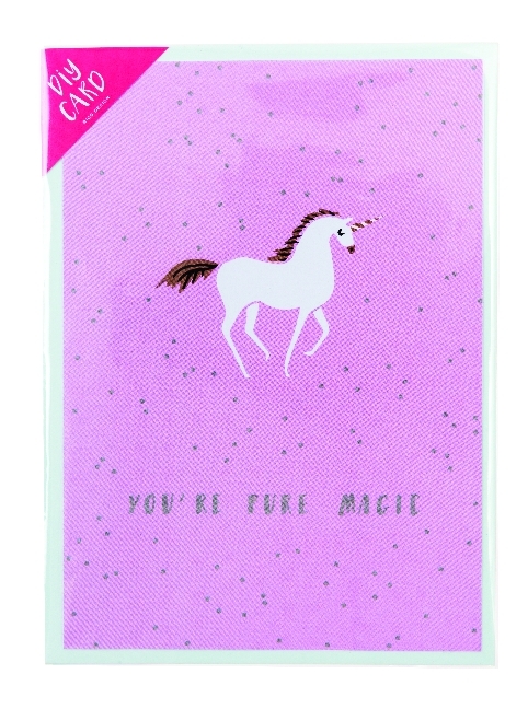 DIY Card, Wonderland, Einhorn main product photo