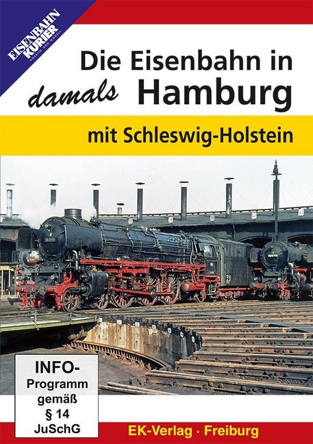 Die Eisenbahn in Hamburg - damals, 1 DVD-Video main product photo