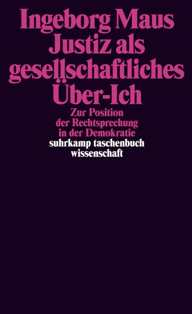 Justiz als gesellschaftliches Über-Ich main product photo