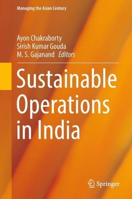 Sustainable Operations in India main product photo