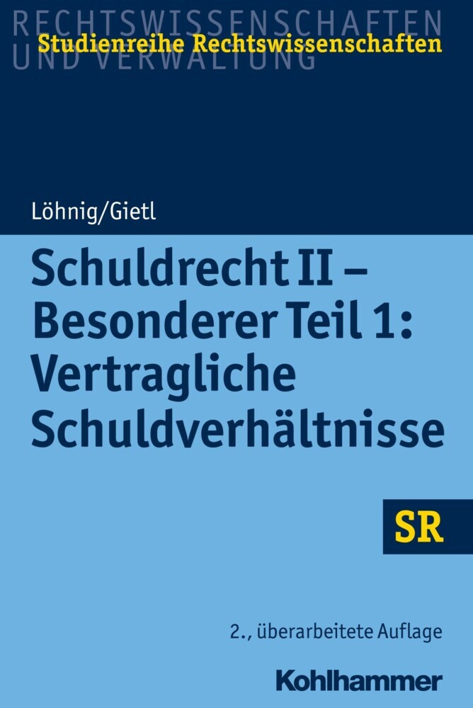 Schuldrecht II - Besonderer Teil 1: Vertragliche Schuldverhältnisse main product photo