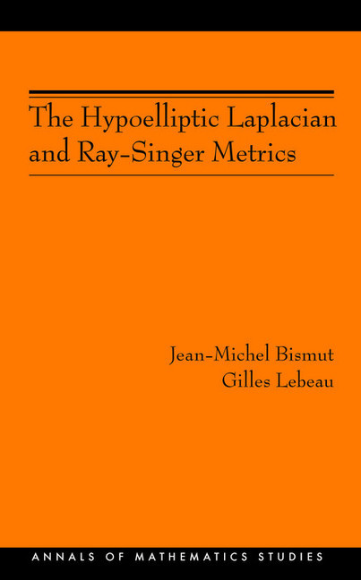 The Hypoelliptic Laplacian and Ray-Singer Metrics. (AM-167) main product photo