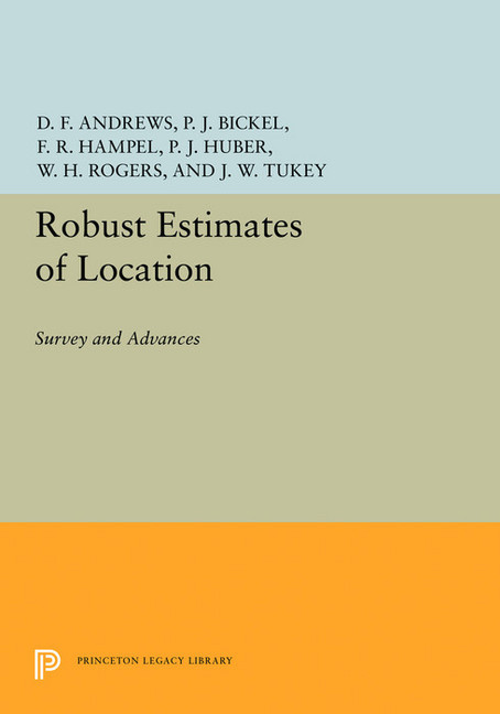 Robust Estimates of Location main product photo