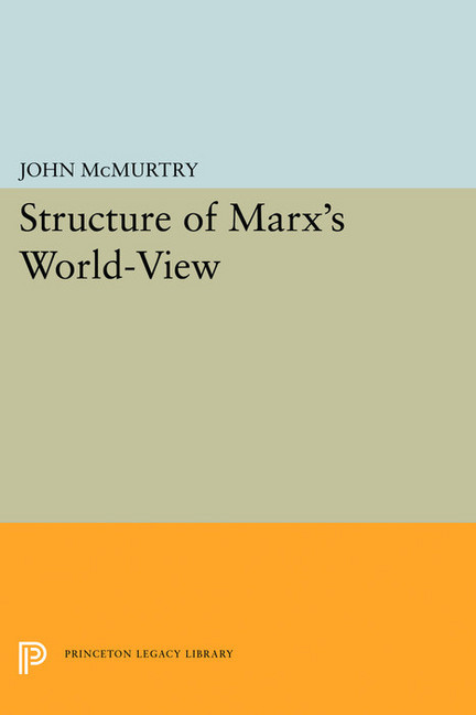 Structure of Marx's World-View main product photo