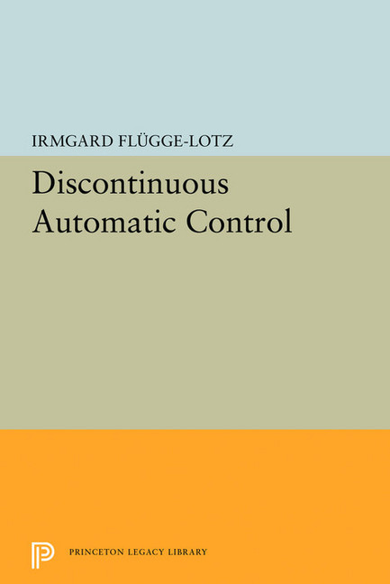 Discontinuous Automatic Control main product photo