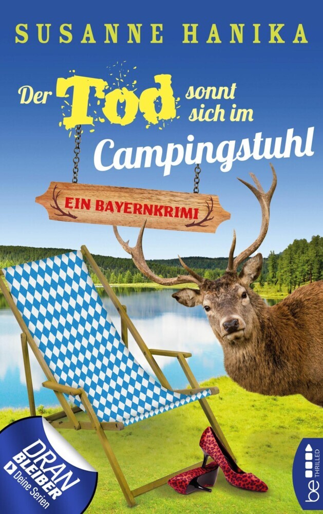 Der Tod sonnt sich im Campingstuhl main product photo