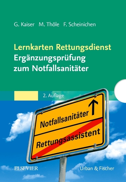 Lernkarten Rettungsdienst - Ergänzungsprüfung zum Notfallsanitäter main product photo