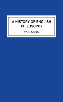 A History of English Philosophy