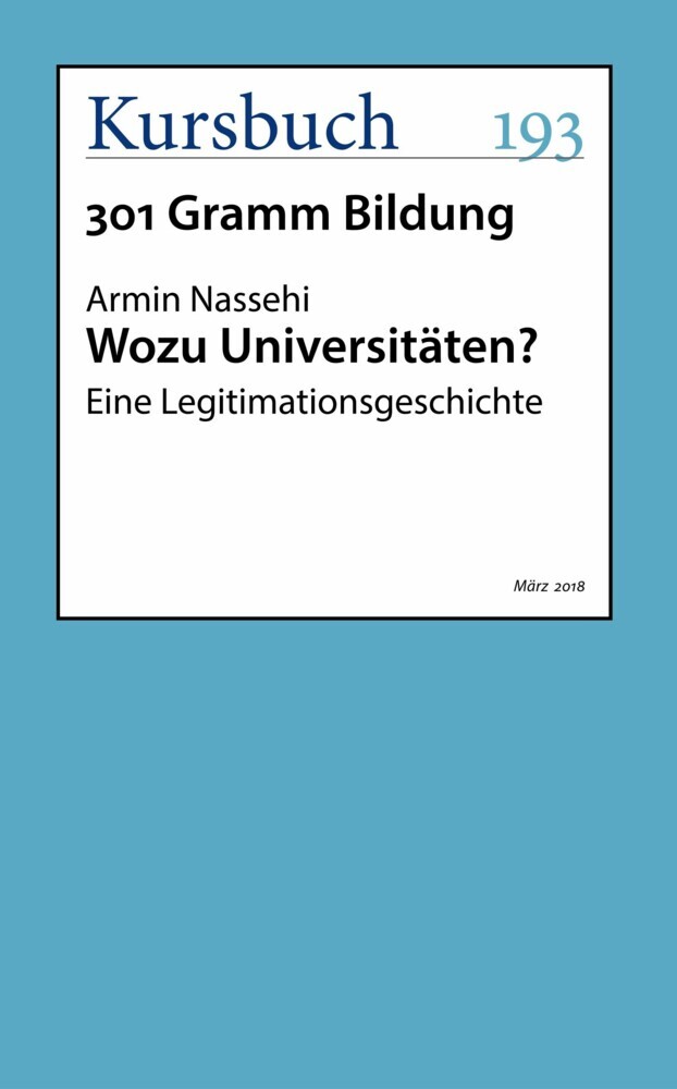 Wozu Universitäten? main product photo