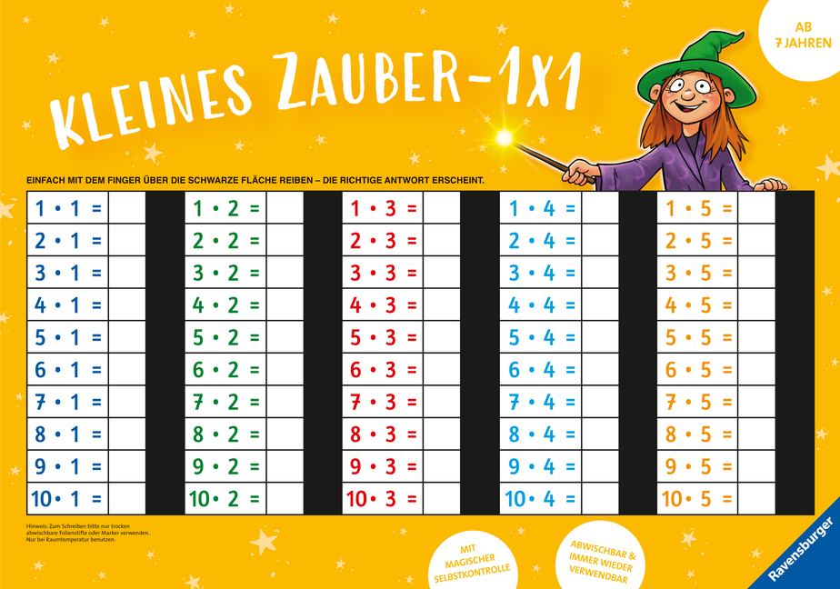 Ravensburger Zaubertafel - Kleines Zauber-1x1 main product photo
